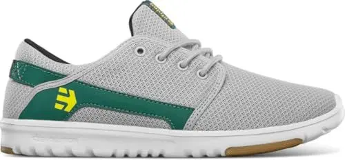 Produktbild: Etnies Herren Scout Skate-Schuh, Hellgrau/Gelb,38