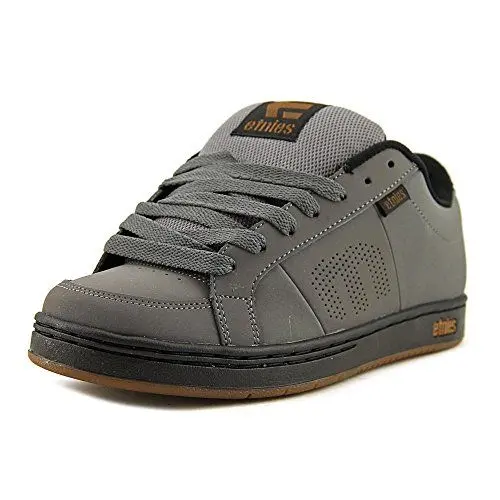 Produktbild: Etnies Unisex Kingpin Sneakers, Grau (Grey Black Gold 037), 47 EU
