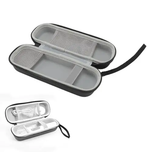 Produktbild: Etui für Elektrische Zahnbürsten, Wasserdichter Hartschalen-Reisehalter mit Netztasche, für Smartseries, IO, Kids, Pro, FlexCare, Fairywill, ATMOKO, AquaSonic und Mehr