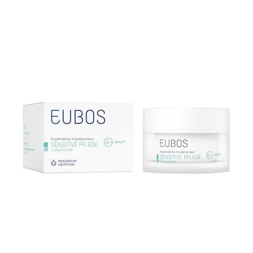 Produktbild: Eubos | Aufbaucreme | 50ml | für sensible bis sehr trockene Haut, auch als Nachtpflege | Wirkung und Verträglichkeit dermatologisch bestätigt