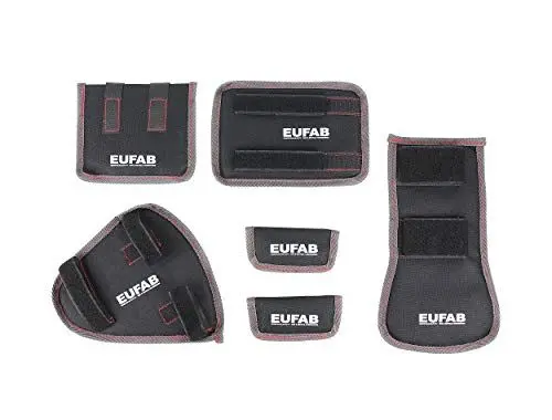 Produktbild: EUFAB 11242 Fahrradtransportschutz-Set, Rahmenschhutz, 6-teilig