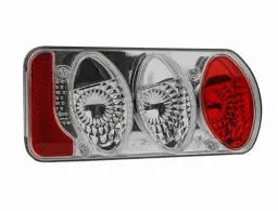Produktbild: EUFAB 11502 Ersatz-Rücklicht Rechts, Rauchglas, komplett, für EUFAB und LAS Fahrradträger