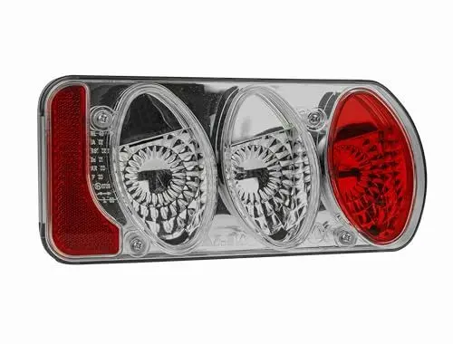 Produktbild: EUFAB 11502 Ersatz-Rücklicht Rechts, Rauchglas, komplett, für EUFAB und LAS Fahrradträger