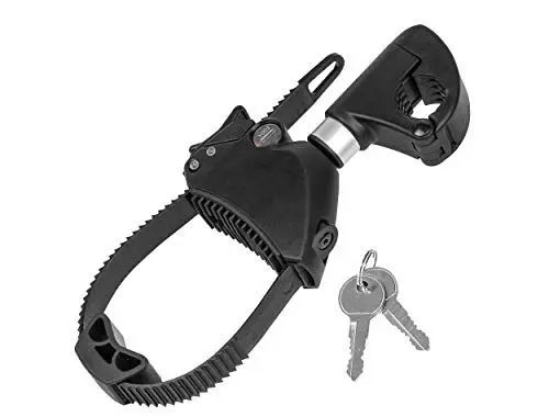 Produktbild: EUFAB 11577 Strap-Rahmenhalter kurz, abschließbar, für U-Bügelrohr: Ø 3,0 cm, 12 cm Länge
