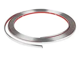 Produktbild: EUFAB 30181 Chrom Zierleiste, Universell, 3m x 7mm, Schwarz