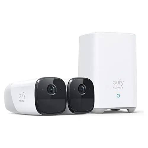 Produktbild: eufy 2 Pro 2+1kit Kameraset T88513D1 Überwachungssystem weiß