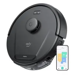Produktbild: eufy L60 Saugroboter, Ultra Starke 5.000Pa Saugkraft, Staubsauger Roboter mit iPath Laser-Navigation, für gründliche Bodenreinigung, App-Steuerung, ideal für Haare, Teppiche, Hartböden