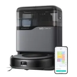 Produktbild: eufy Saugroboter Omni C20 mit All-in-One-Station, Auto-Entleerung, Auto-Wasch- und Trocknungsfunktion, 7.000Pa Starke Saugleistung, 8,5cm Ultraflaches Design, Staubsauger Roboter mit Wischfunktion