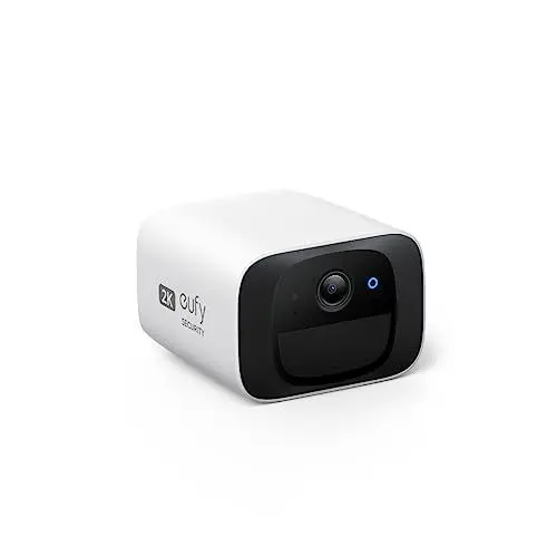 Produktbild: eufy Security SoloCam C210, Überwachungskamera aussen, 2K Auflösung, ohne monatliche Kosten, kabellos, 2,4 GHz WLAN, Kompatibel mit HomeBase 3, Gebührenfreie Nutzung
