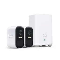 Produktbild: eufy Security eufyCam 2C Pro, Überwachungskamera außen Set 2+1, 2K Auflösung, 180 Tage Akku, Kompatibel mit Alexa und HomeKit, IP67,Gebührenfreie Nutzung