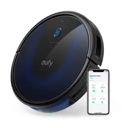 Produktbild: eufy by Anker, BoostIQ RoboVac 15C MAX, Mit WLAN, Saugroboter, Flaches Design, Starke Saugkraft, Leise, Selbstaufladend, Hartböden bis mittelhohe Teppiche