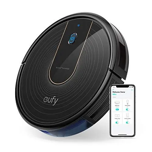 Produktbild: eufy by Anker RoboVac 15C Saugroboter (BoostIQ) mit WLAN Funktion, extrem flaches Design, 1300Pa Saugkraft, Geräuscharmer Betrieb, Selbstaufladender Staubsaugerroboter, für Hartböden und Teppiche