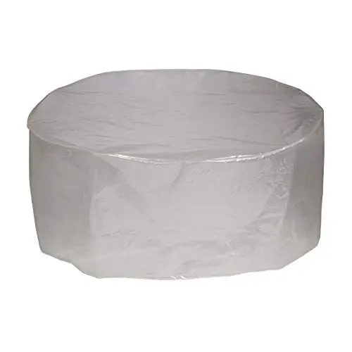 Produktbild: EUGAD Gartenmöbel Schutzhülle Abdeckhaube für Sonneninsel Sonnenliege Gartentisch Gewebeplane Plane Hülle Rund 205x136cm Transparent