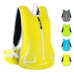 Produktbild: EULANT Wasserdicht Laufrucksack 15L,Klein Skirucksack,Kleiner Wanderrucksack,Fahrrad Rucksack,Leicht Sport Rucksack für Skifahren Camping Bergsteigen Radfahren Joggen Einkaufen Schule, Gelb