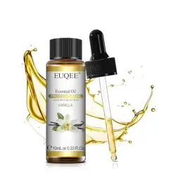 Produktbild: EUQEE Ätherisches Öl Vanille 10ml, Naturrein Ätherische Öle für Diffuser, Reine Vanille Öl für Aromatherapie, Luftbefeuchter, Entspannung