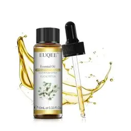 Produktbild: EUQEE Reine Eukalyptusöl Ätherisches Öl 10ml, Naturrein Eukalyptus Ätherische Öle für Diffuser, Ätherische Öle für Aromatherapie, Luftbefeuchter, Entspannung