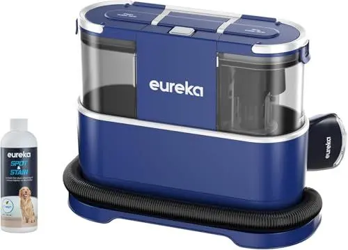 Produktbild: Eureka NEY100 Waschsauger, Teppichreiniger, Polsterreiniger | für Sofa, Vorleger, Polster, Auto | Nass-Trocken-Sauger mit starker Saugkraft 12500Pa, 82dB, 1,5L großer Wassertank mit Reinigungsformel