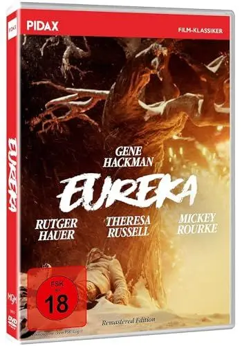 Produktbild: Eureka - virtuoses Meisterwerk von Nicolas Roeg - Extzentrisch brutaler Thriller in brillianter Bildqualität mit Starbesetzung wie Gene Hackman, Rutger Hauer und Theresa Russell