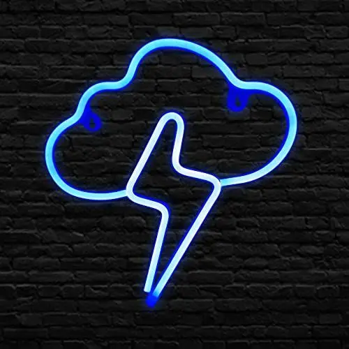 Produktbild: Eurobuy Cloud Neon Lights Neonlichter, led Wolken Neonlicht, Batterie USB- betrieben, buntes Neonlicht, für Wohnzimmer Schlafzimmer Wanddekoration
