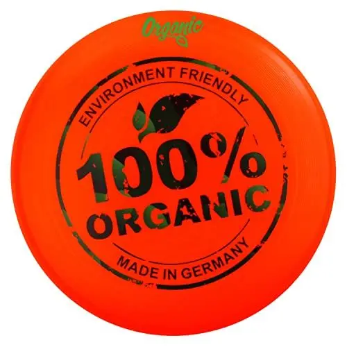 Produktbild: eurodisc 175g Ultimate Frisbee Disc Organic ORANGE aus Bio-Kunststoff