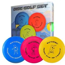 Produktbild: eurodisc Disc-Golf Einsteiger Starter Set, PDGA Approved, Putter Midrange Driver Disc