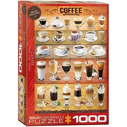 Produktbild: EuroGraphics 1000 Teile - Kaffee, mehrfarbig, 6000-0589