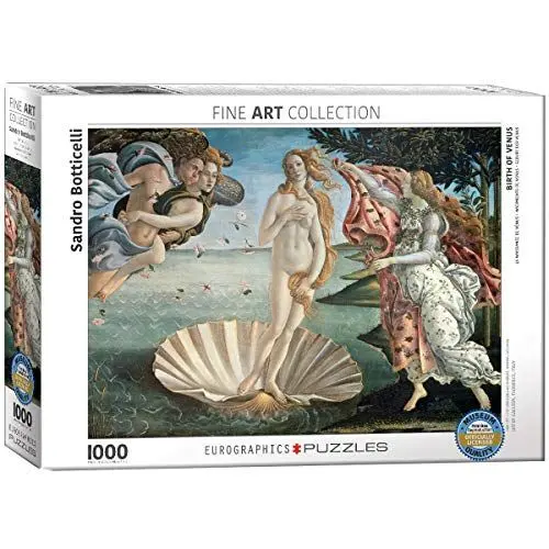 Produktbild: EuroGraphics EG60005001 Puzzle Die Geburt der Venus von Sandro Botticelli