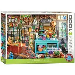Produktbild: Eurographics 1000 Teile - Gartenlaube, 48x68cm