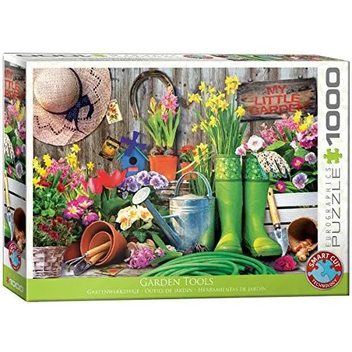 Produktbild: Eurographics 1000 Teile - Gartenwerkzeuge