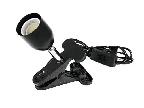 Produktbild: Eurolite Klemmspotfassung | Lampenfassung mit Klemmhaken GU-10 | Dreh- und schwenkbar | 1,5m Netzkabel | Maximal 3cm Tischplattenstärke | Mit Schalter | Maximal 60W