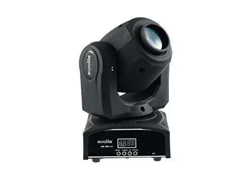 Produktbild: Eurolite LED TMH-13 Moving-Head Spot | Spotlight mit 10-W-LED, Gobos und Farbrad | Gobo-Rad mit 7 statischen Gobos plus offen | Exakte Positionierung durch 16-Bit-Auflösung der PAN/TILT-Bewegung