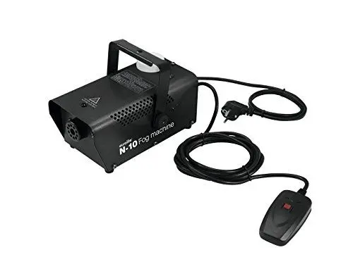 Produktbild: Eurolite N-10 Nebelmaschine schwarz | Kompakte 400-W-Nebelmaschine in Schwarz mit Kabelfernbedienung | Topseller für Partyräume