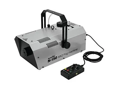 Produktbild: Eurolite N-150 MK2 Nebelmaschine | DMX-steuerbare Nebelmaschine mit 1500-Watt-Leistung | Kompakte Nebelmaschine mit hohem Ausstoßvolumen
