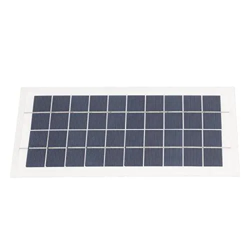 Produktbild: Eurollar Solar-Ladegerät, tragbare Powerbank mit polykristallinem Silizium-Panel, 5 V, 4,5 W, energiesparend, für Notbeleuchtung, Werbebeleuchtung, Ampeln, Haushalt, elektrisch
