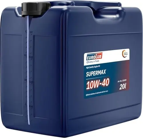 Produktbild: EUROLUB SUPERMAX SAE 10W-40 Motoröl, 20 Liter