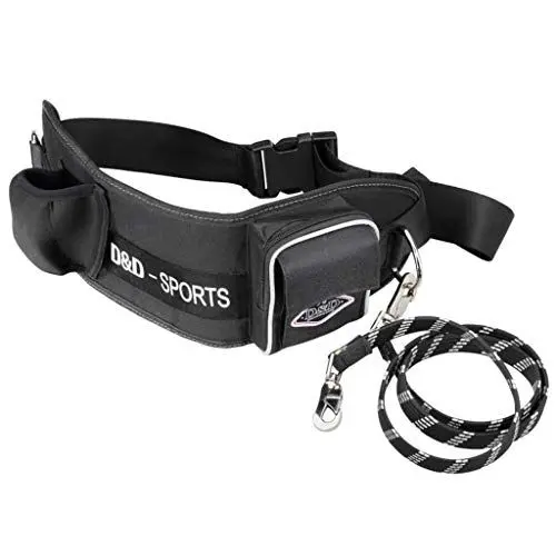 Produktbild: Europet Bernina 313-415283 D&D Sports Joggingleine 110cm, Farbe schwarz