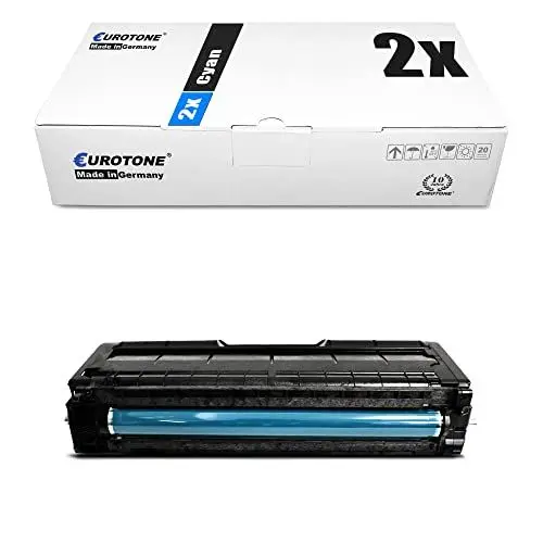 Produktbild: Eurotone 2X Toner kompatibel für Ricoh Aficio SP C250SF, SP C250DN kompatibel für Ricoh Cyan C Patrone