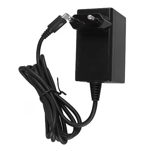 Produktbild: EU-Steckeradapter, Tragbarer 100-240-V-Wechselstromadapter für die Lite-Konsole