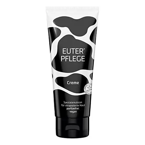 Produktbild: EUTERPFLEGE Pflegecreme, intensive Pflege für trockene Haut, Feuchtigkeitscreme für Hand und Körper, parfümfrei, Allergiker geeignet, 100ml