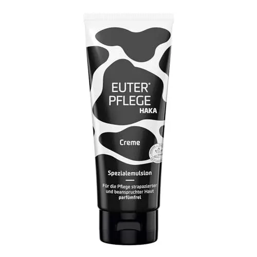 Produktbild: EUTERPFLEGE Pflegecreme, intensive Pflege für trockene Haut, Feuchtigkeitscreme für Hand und Körper, parfümfrei, Allergiker geeignet, 200ml