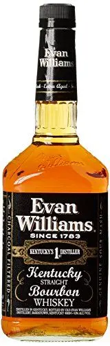 Produktbild: Evan Williams Black Label Kentucky Straight Bourbon Whiskey (1 x 1 l)