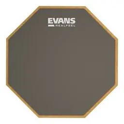 Produktbild: Evans RealFeel - Schlagzeug-Übungspad - Schlagzeuger-Übungspad - Gummigummi, einseitig, ständermontierbar, 6 Zoll