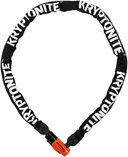 Produktbild: Evans Zyklen Kryptonite Evolution 4 1016 Kette integrierter Kette Radfahren Lock, Herren, 150 cm, Schwarz