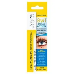 Produktbild: Eveline Cosmetics - Wimpernserum Wachstum - Lash Therapy Professional, Lash Serum, Total Action 8-in-1 mit Arganöl & D-Panthenol - Nährt, Serum Wimpernverlängerung, Wewell