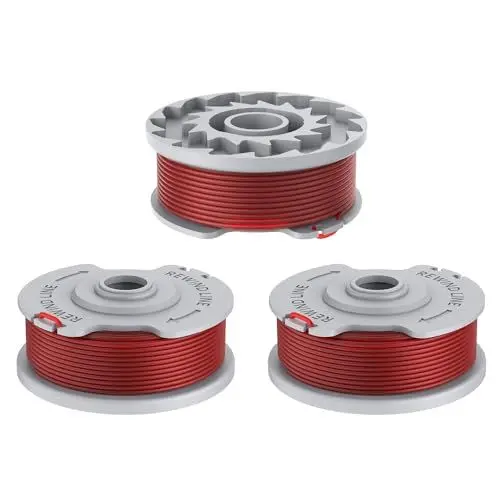 Produktbild: EVENLINKICS 3 Stück Ersatzfadenspule, 5306-20 Kompatibel mit Gardena Turbotrimmer Art.-Nr. 8844 und 8845,für gardena rasentrimmer ersatzteile