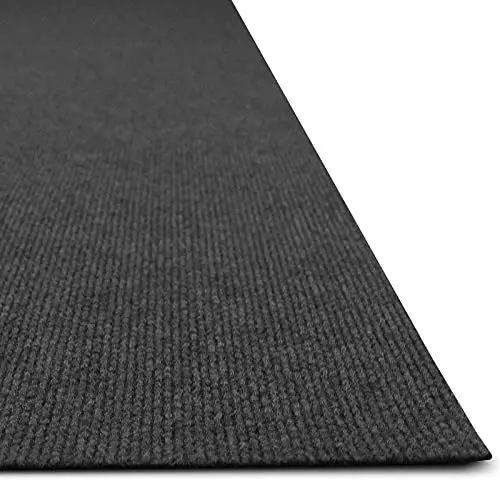 Produktbild: Floordirekt Event- und Messeteppich | Nadelfilz Teppich | Teppich für Messe, Hochzeit & Events | Bodenbelag in vielen Farben & Größen (200 x 450 cm, Anthrazit 55 LV)