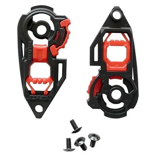 Produktbild: Everalo Visier Mechanismus Kompatibel mit Agv K1 Visier - K3sv - K5 - K5s - K1s - S4sv - Horizon - Skyline - Strada - Stealth sv - Compact - Inklusive Schrauben (Mechanismus)