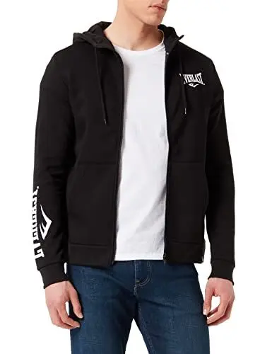 Produktbild: Everlast Herren Hoddie Kapuzenpullover Sulphur, schwarz, L