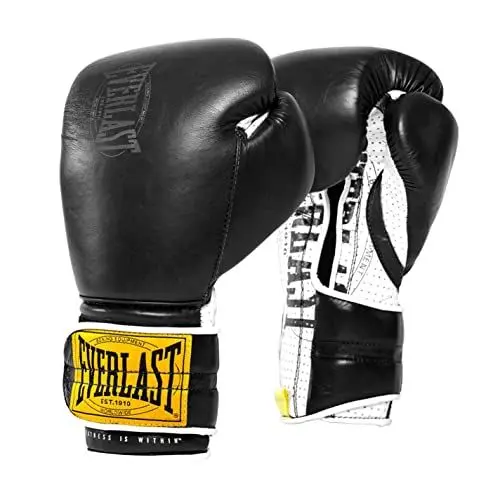 Produktbild: Everlast Unisex- Erwachsene Boxhandschuhe 1910 Sparring Glove Trainingshandschuhe, Schwarz, 16oz