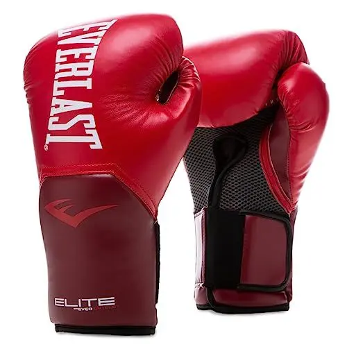 Produktbild: Everlast Unisex – Erwachsene Boxhandschuhe Pro Style Elite Glove Handschuhe Flammen Rot 14oz